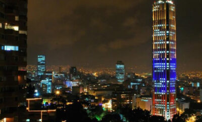 Night life in Bogotá